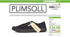 Desktop Screenshot of plimsollshoes.com
